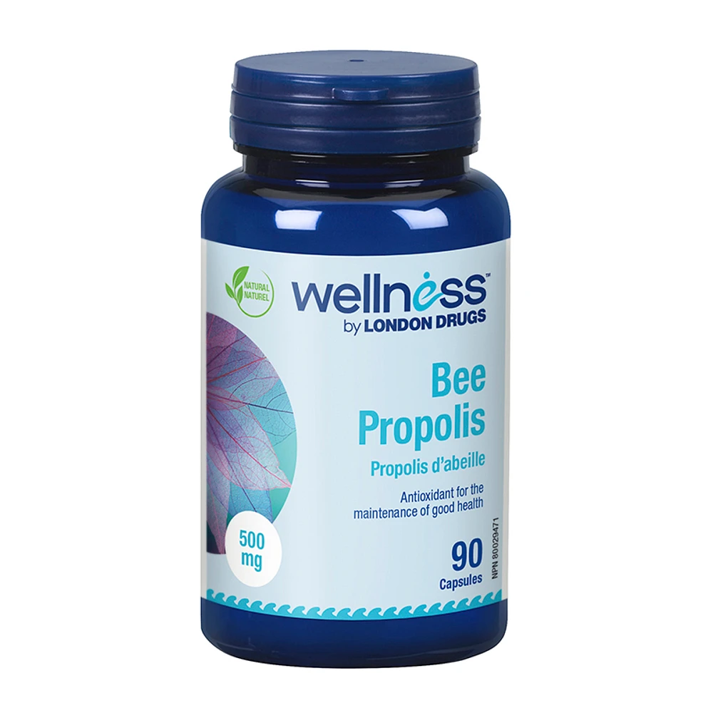 Wellness by London Drugs Bee Propolis - 500mg - 90s