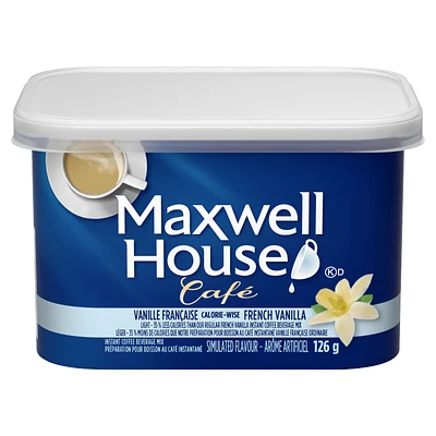 Maxwell House Cafe - French Vanilla Calorie-Wise - 126g