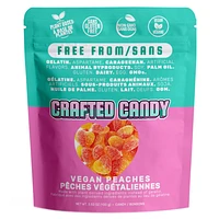 Crafted Candy Vegan Peaches - 100g