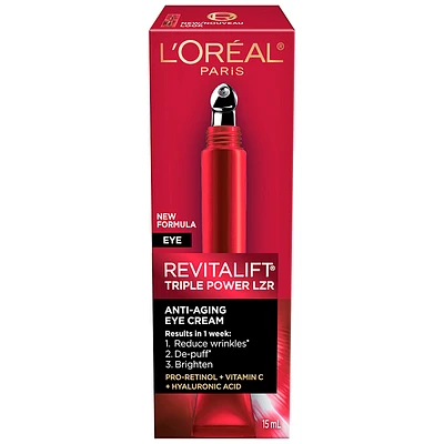 L'Oreal Revitalift Triple Power LZR Eye Cream - 15ml