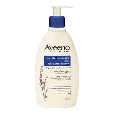 Aveeno Active Naturals Skin Relief Moisturizing Lotion - Cooling Menthol - 354ml