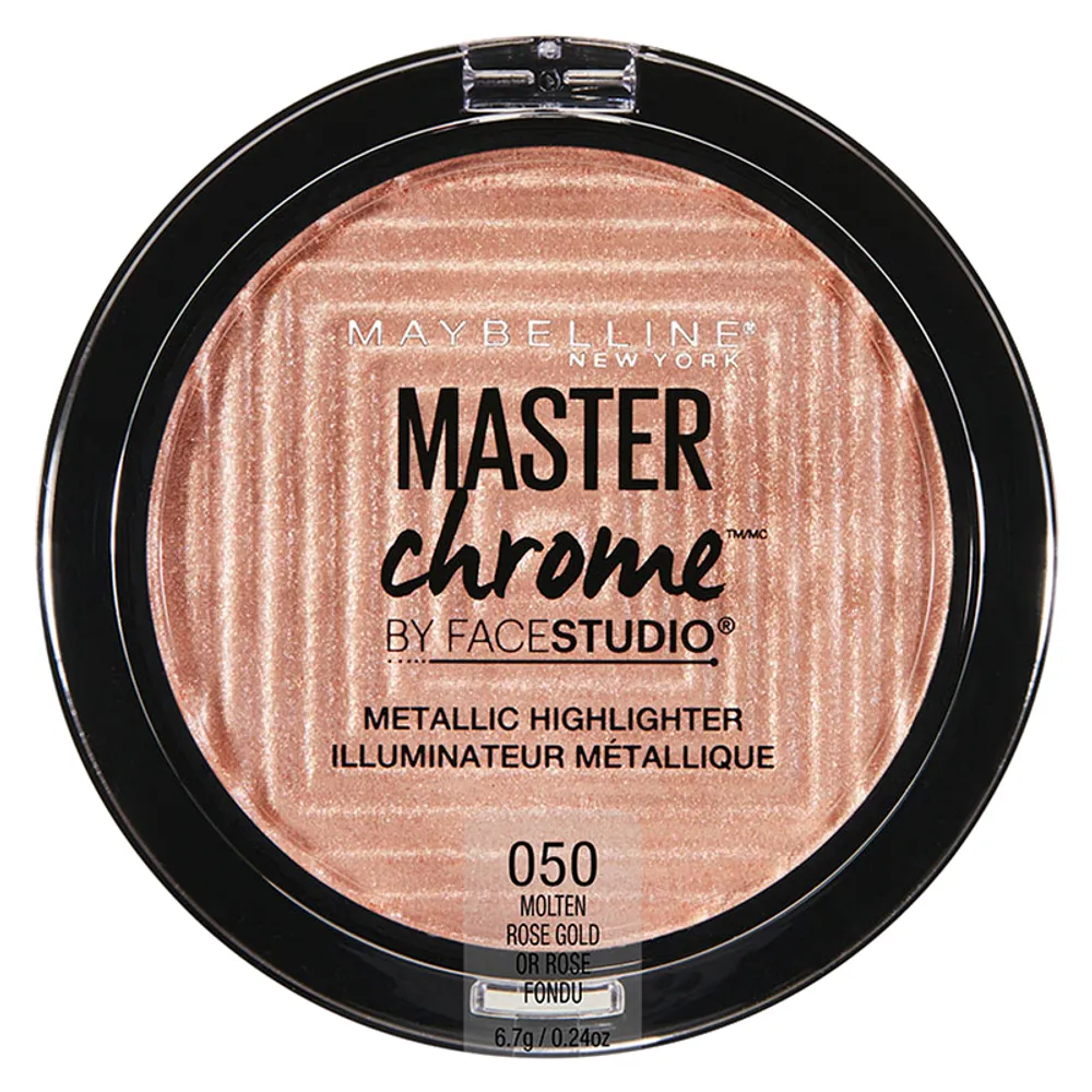 Maybelline Facestudio Master Chrome Metallic Highlighter - Molten Rose Gold