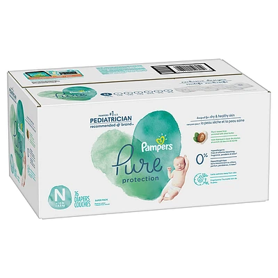 Pampers Pure - Size 0 - 76's