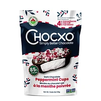 Chocxo Dark Chocolate Peppermint Cups - 98g