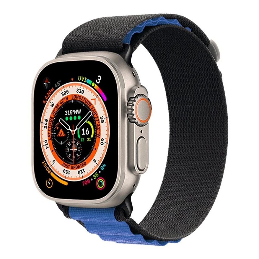 FURO Alpine Band Ultra for Apple Watch - 42/44/45/49mm - Black/Midnight Blue