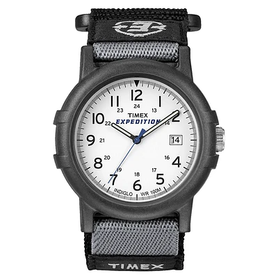 Timex Expedition Camper Wristwatch - White/Black - T49713GP