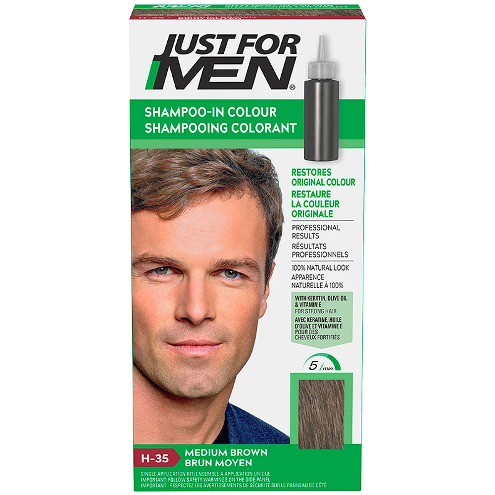 Just for Men Shampoo-in Hair Colouring