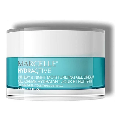 Marcelle Hydractive 24h Day and Night Moisturizing Gel Cream - 50ml