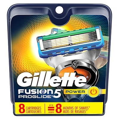 Gillette Fusion5 Proglide Cartridges - 8s
