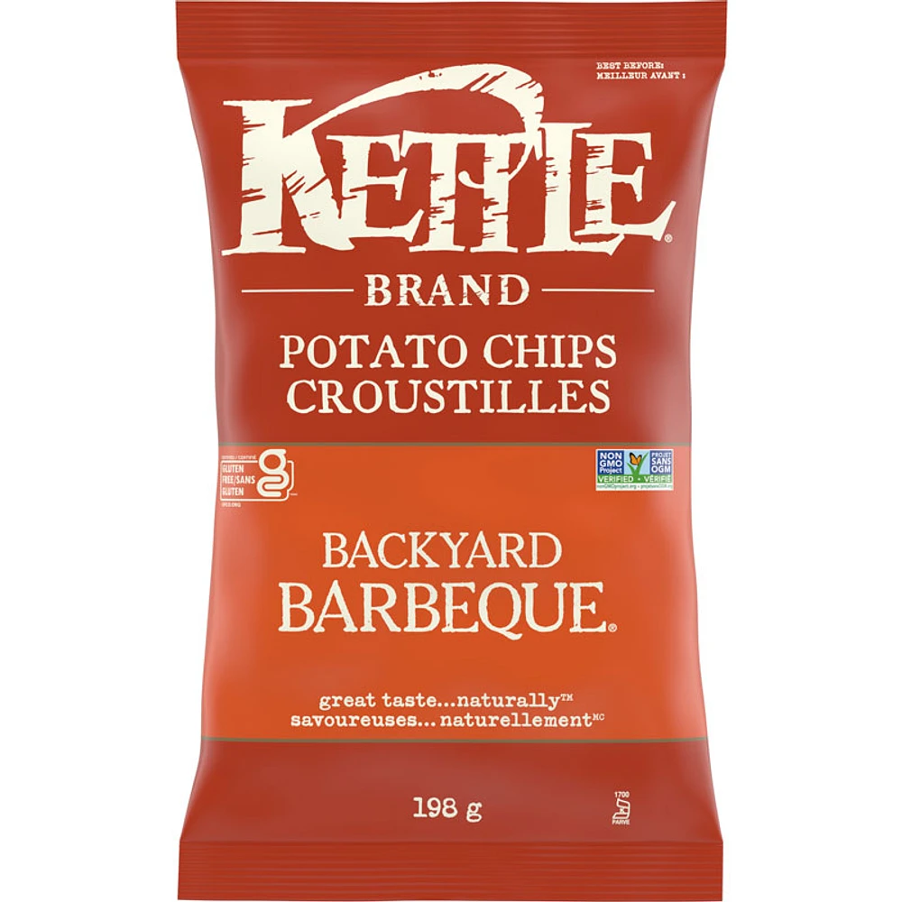 Kettle Chips backyard Barbeque - 198g