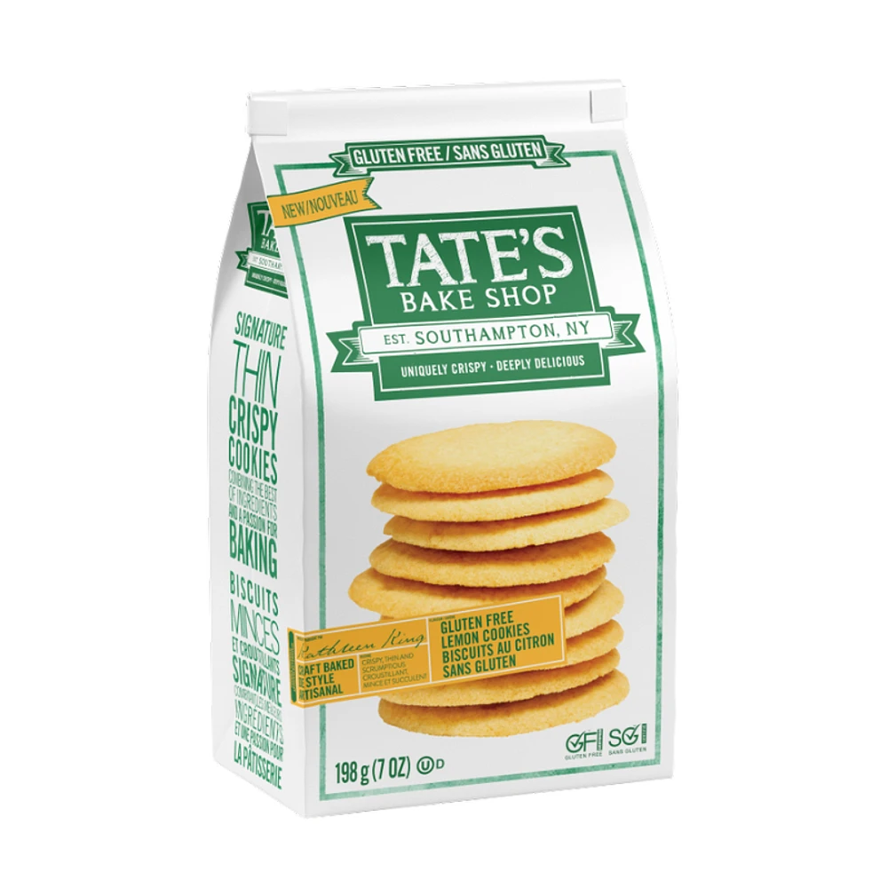 Tate's Gluten Free Lemon Cookies - 198g