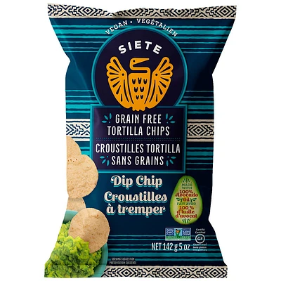 Siete Grain Free Tortilla Chips - Dip Chip - 142g