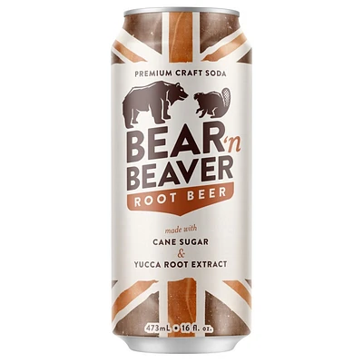 Bear n Beaver Soda - Root Beer - 473ml