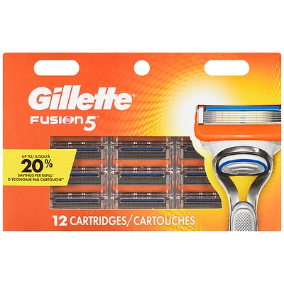 Gillette Fusion5 Men's Razor Blade Refills - 12s