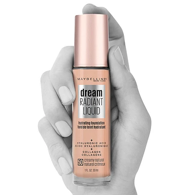 Maybelline Dream Radiant Liquid Hydrating Foundation - 50 Creamy Natural