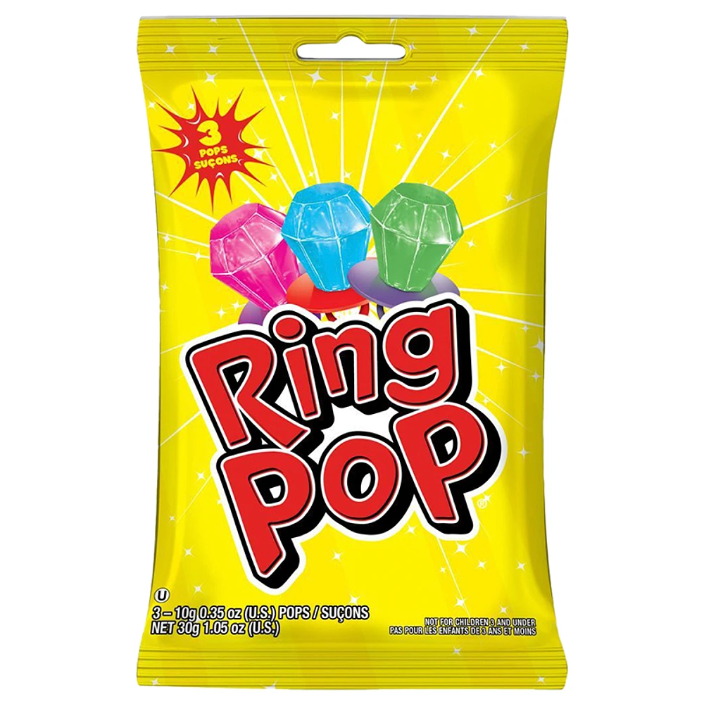 Ring Pop Fruit Candy Bag - 30g