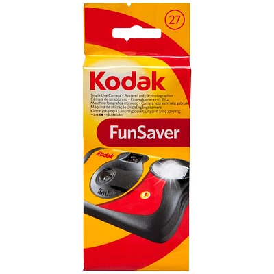 Kodak Power Single Use Camera with Flash - 27 Exposures