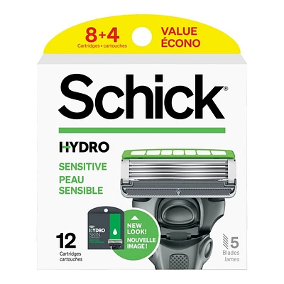 Schick Hydro 5 Sense Refillable Razor Cartridge - 12s