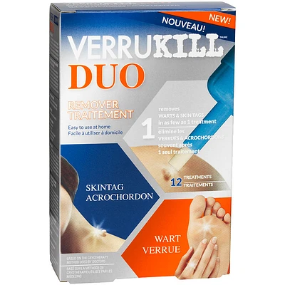 Verrukill Duo Remover Treatment - 12 Treatments