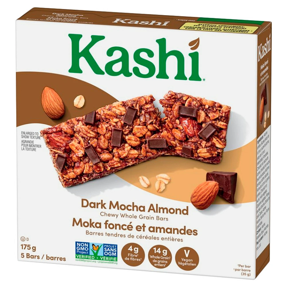 Kashi Chewy Whole Grain Bars - Dark Mocha Almond - 5pk/175g