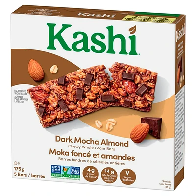 Kashi Chewy Whole Grain Bars - Dark Mocha Almond - 5pk/175g