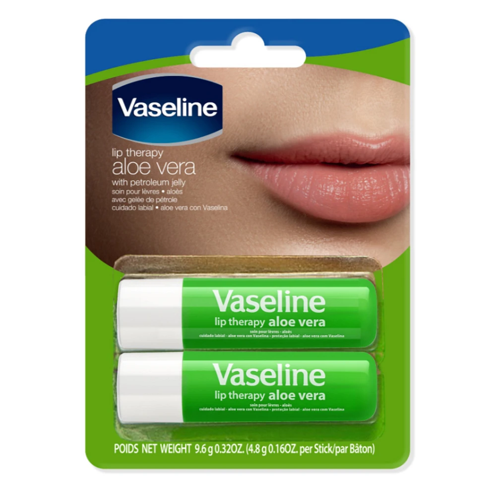 Vaseline Lip Therapy - Aloe Vera - 2 x 4.8g