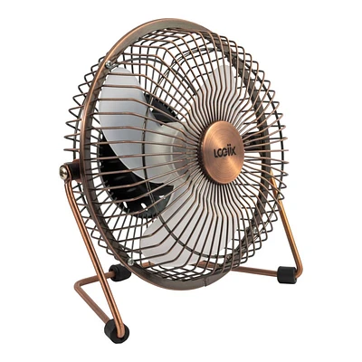 LOGiiX Retro Air USB Fan - Bronze - LGX-13325