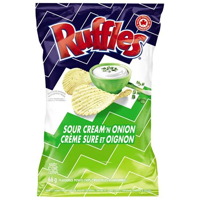 Ruffles Potato Chips - Sour Cream 'N Onion