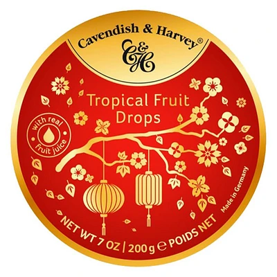 Cavendish & Harvey Tropical Fruit Drops - 200g