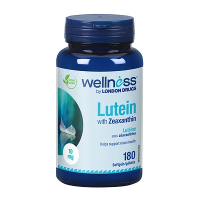 Wellness by London Drugs Lutein with Zeaxanthin - 10mg - 180s