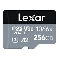 Lexar Professional Silver Series microSDXC UHS-I Memory Card - 256GB - LMS1066256G-BNANU