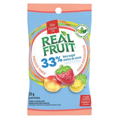 Dare Real Fruit Less Sugar Paradise - 120g