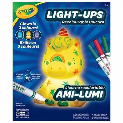 Crayola Light-Ups Recolourable Unicorn