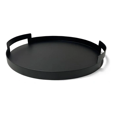 Natural Living Serving Tray - Black - 33cm