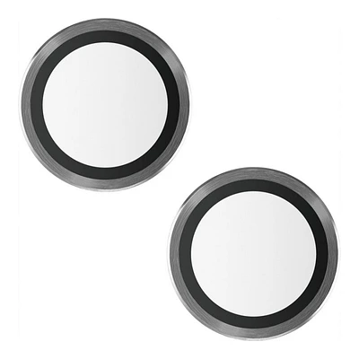 PanzerGlass Hoops Lens Protector for iPhone 15, 15 Plus - Black