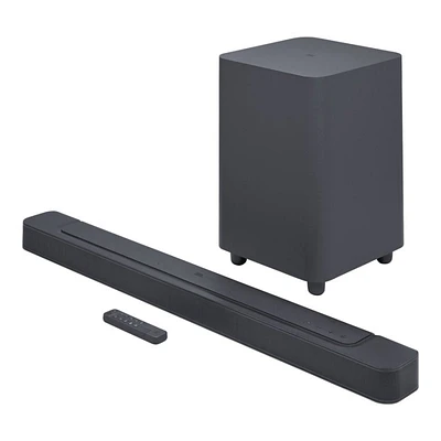 JBL Bar 500 5.1-ch Soundbar System with Wireless Subwoofer - Black - JBLBAR500PROBLKAM