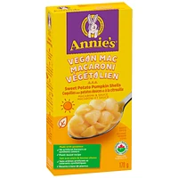 Annie's Vegan Mac Shells - Sweet Potato Pumpkin - 170g