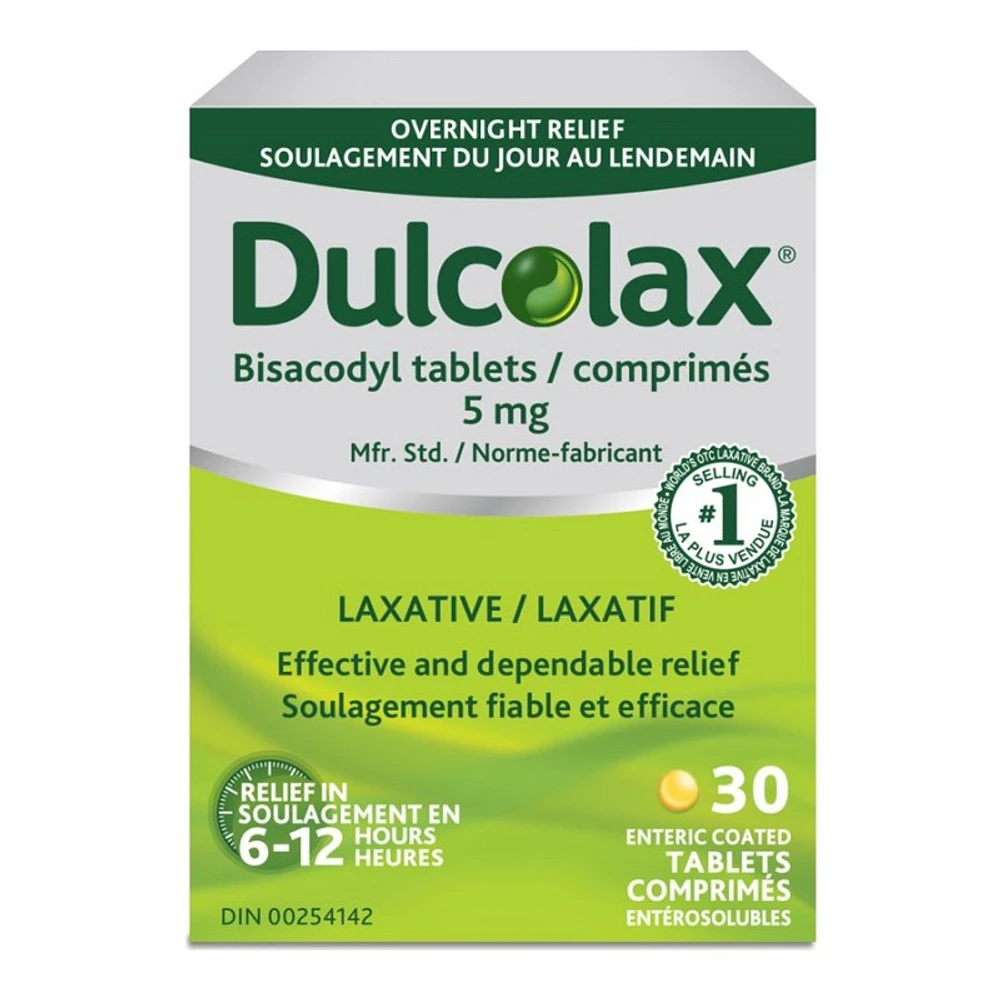 Dulcolax Bisacodyl Tablets - 30s