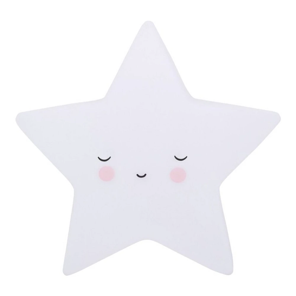 Little Light Sleeping Star LED Decoration Lamp - White