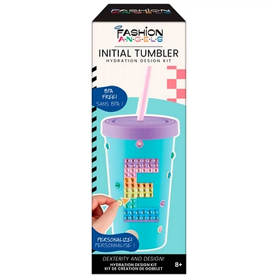 Fashion Angels Initial Tumbler Hydration Design Kit