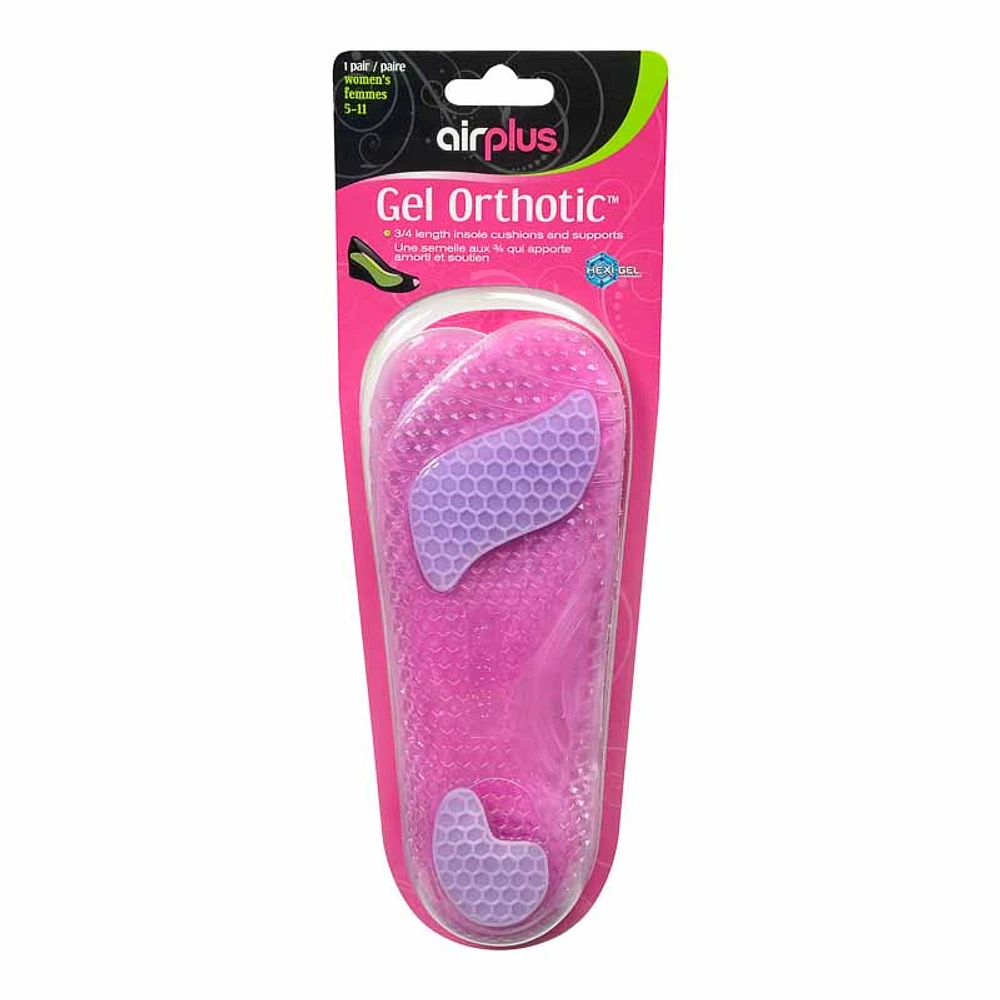 Airplus Gel Orthotic Insoles - Women's