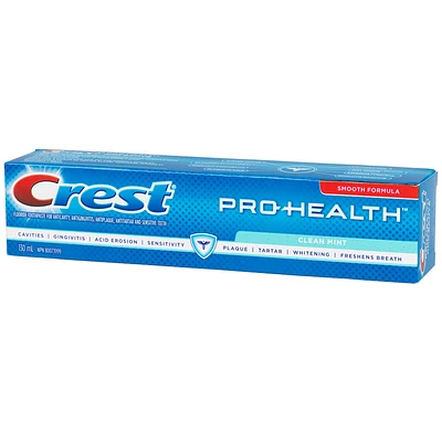 Crest PRO-Health Smooth Formula Toothpaste - Clean Mint - 130ml
