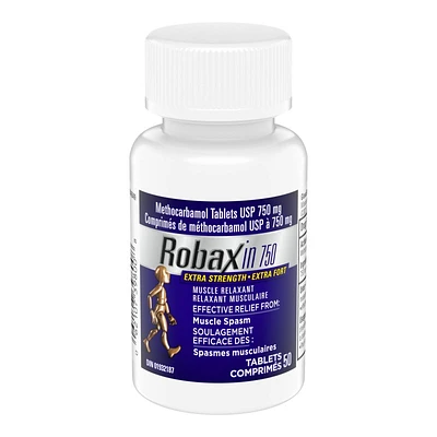 Robaxin 750 Extra Strength Tablets - 50's