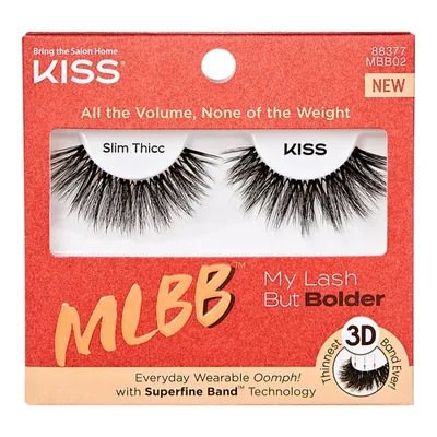 KISS My Lash But Bolder Slim Thicc False Eyelashes - 1 pair