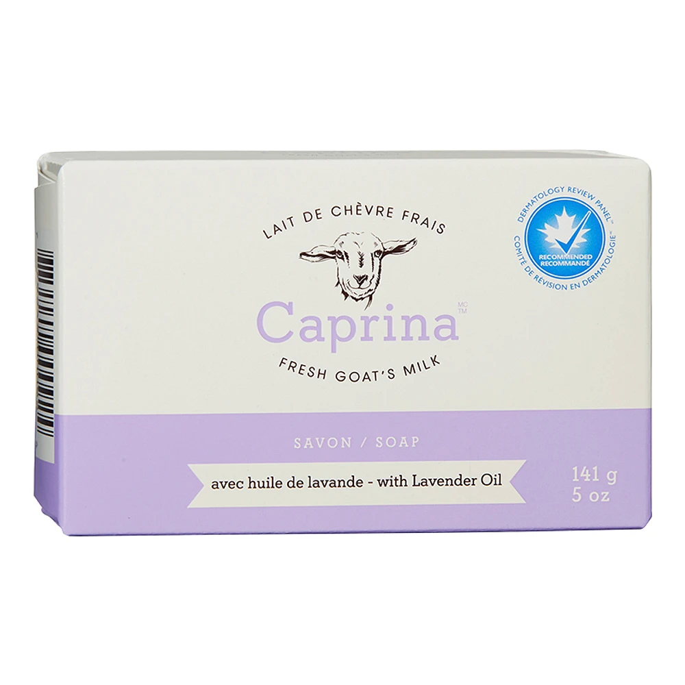 Caprina by Canus Fresh Goat's Milk Soap - Lavender Oil - 141g