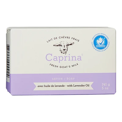 Caprina by Canus Fresh Goat's Milk Soap - Lavender Oil - 141g