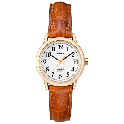 Timex Women's Mid Easy Reader Watch - Gold/Brown - T2J761GP
