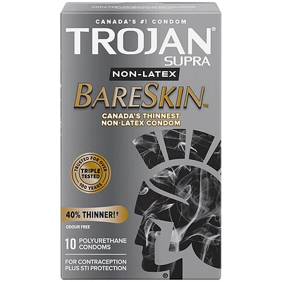 Trojan Supra BareSkin Non-Latex Condoms