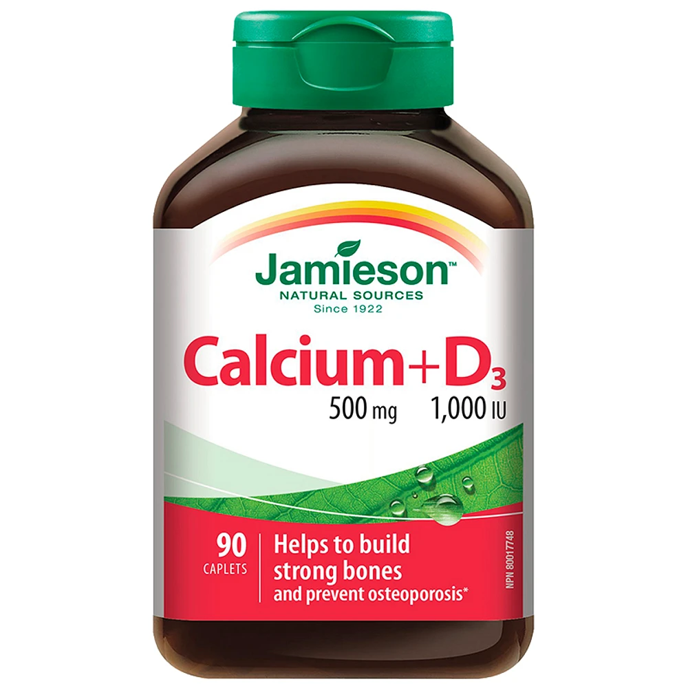 Jamieson Calcium + D3 - 90s