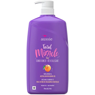 Aussie Total Miracle Conditioner- Apricot & Macadamia Oil - 778ml